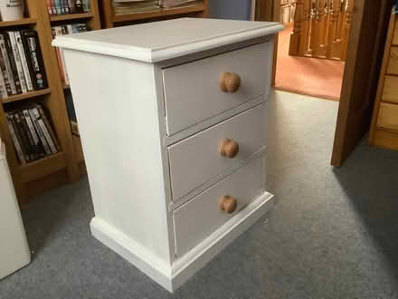 Photo of free partially finished DIY project of a small bedside table (Penrith CA10) #1
