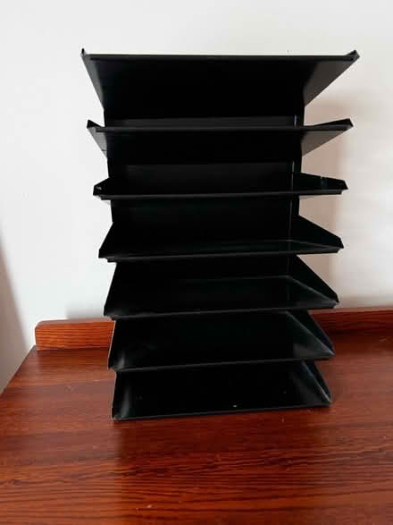 Photo of free Black metal file organizer (Portola District, SF) #1
