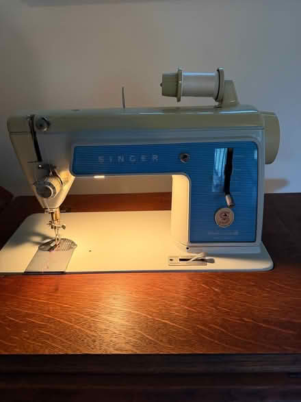 Photo of free Sewing machine in vintage table (Edgemont PA) #4