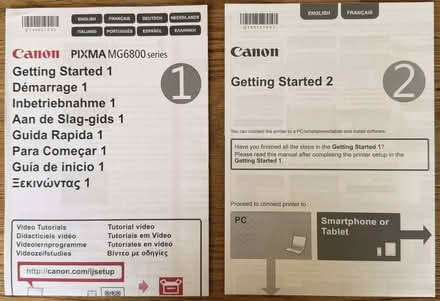 Photo of free Canon PIXMA MG6850 ink-jet printer (FAULTY) (Radbrook Green SY3) #4