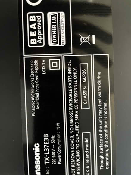 Photo of free Panasonic 37" tv (non-smart) (Bristol BS6) #2