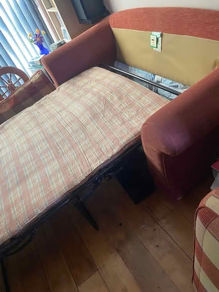 Photo of free 2 seater sofa bed (Higher Blackley M9) #2