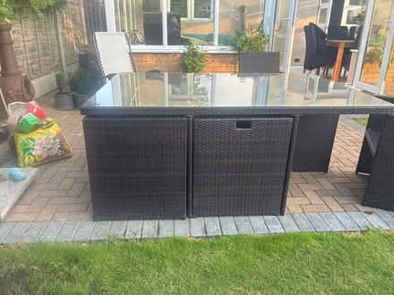 Photo of free 6 seater furniture (Wickford) #3