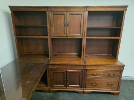 Photo of free Desk with cabinets (Poway) #2