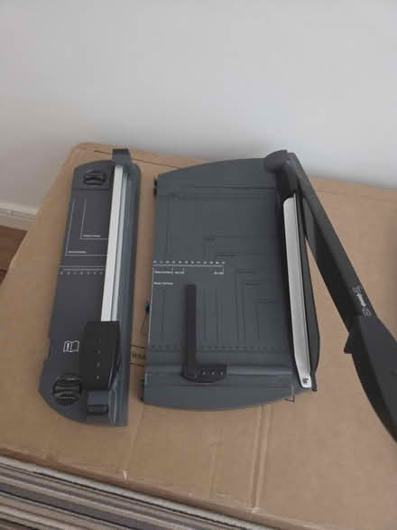 Photo of free Guillotine and rotary trimmer (WR1 off The Tything) #1
