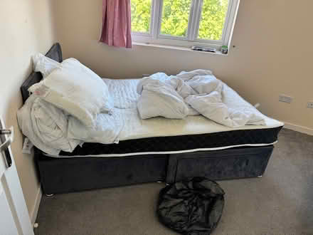 Photo of free Double 2 drawer divan bed (Lamorbey DA15) #1