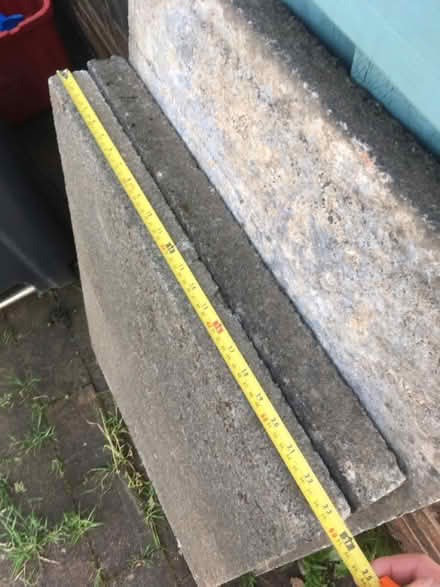 Photo of free Concrete slabs x3 (Ibstock LE67) #4