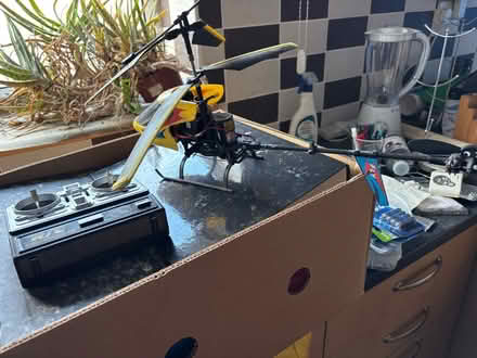 Photo of free Radio controlled helicopter and control pad (Brough CA17) #1