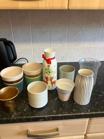 Photo of free Selection of pots/vases (Basingstoke) #1