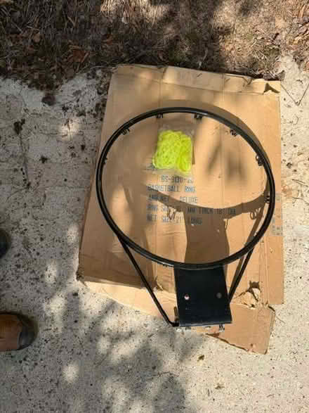 Photo of free Basketball hoop and net (Meresborough ME8) #2