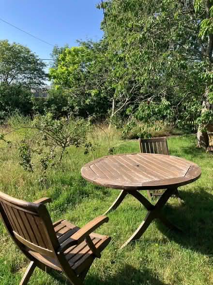 Photo of free Garden table and chairs (Hailsham BN27) #1