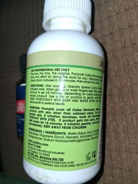 Photo of free Callus Remover full unused (07075 - Wood Ridge) #2