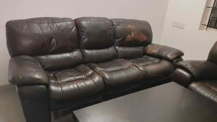 Photo of free Recliner leather sofa (Bangalore) #2