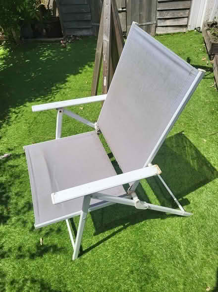 Photo of free 6 patio chairs (L36) #2