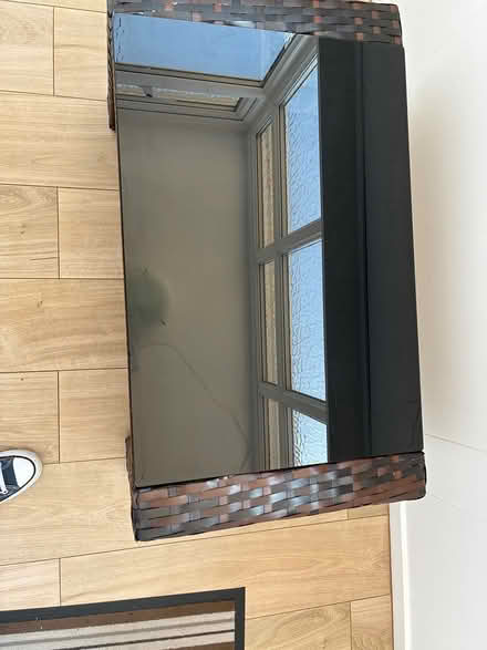 Photo of free Rattan effect coffee table (Dunstable, Bedfordshire) #2