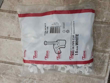 Photo of free 15mm Nail in pipe clips (GU2 Stoughton) #1