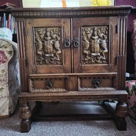 Photo of free Antique cupboard (Rose Green PO21) #1