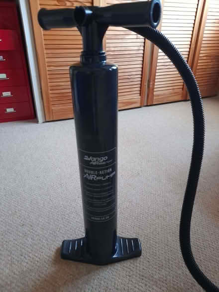 Photo of free Airpump for Vango Airbeam tent (Lambridge BA1) #3