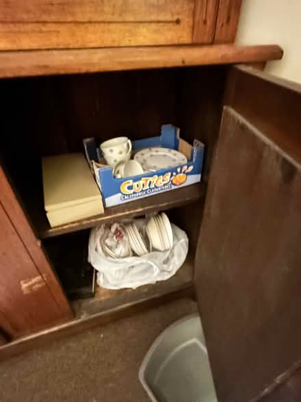 Photo of free Antique Hutch (Davis square) #3