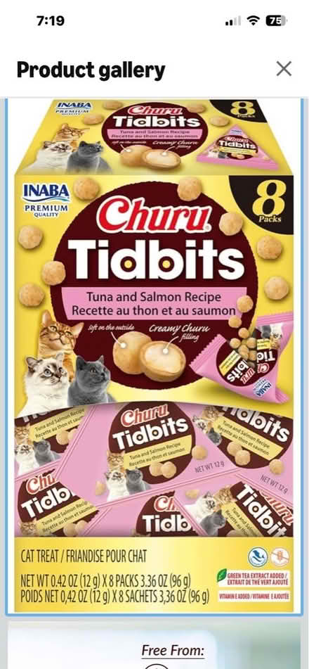 Photo of free Cat treats (N. Stamford) #2
