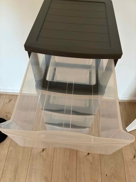 Photo of free Set of plastic drawers (Dunstable, Bedfordshire) #2