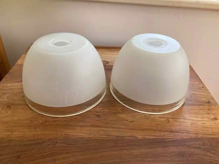 Photo of free Frosted glass light shades (SG5 Fairfield) #1