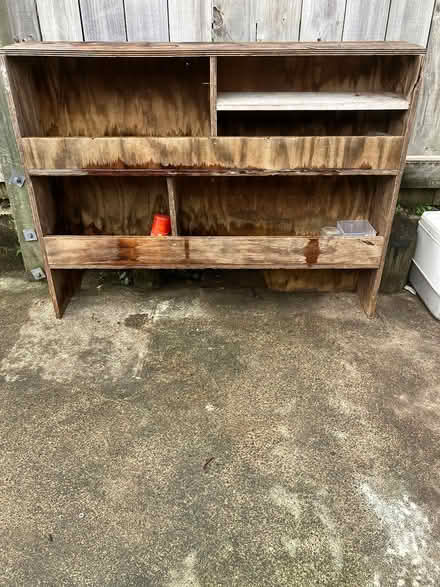 Photo of free Wooden Shelf (Glen Eden) #1