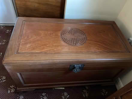 Photo of free Wooden chest (Settle) #2
