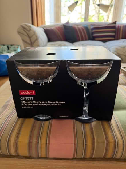 Photo of free Champagne Coupe Glasses (South Kensington W8) #1
