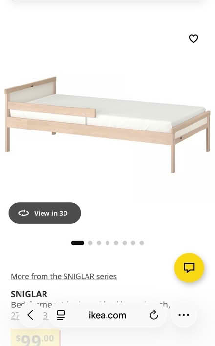 Photo of free Toddler Bed frame & Mattress (Lincoln Highlands East) #1