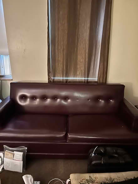 Photo of free Mid century modern couch (Davis square) #2