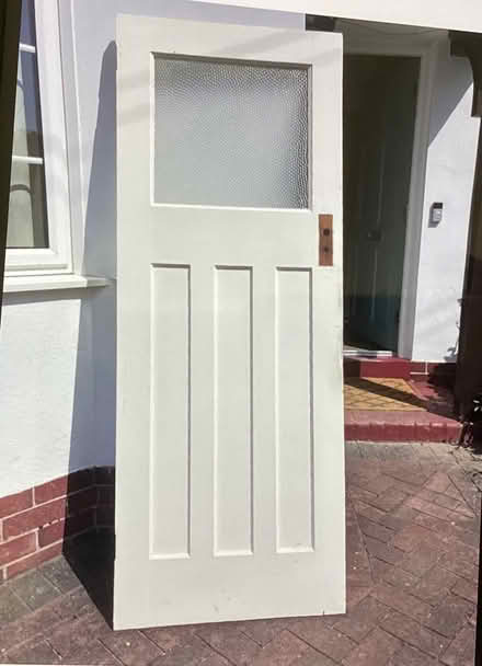 Photo of free 1930’s bathroom door (Radbrook Green SY3) #1