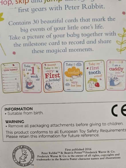Photo of free Baby milestones card (Littlemore OX4) #2