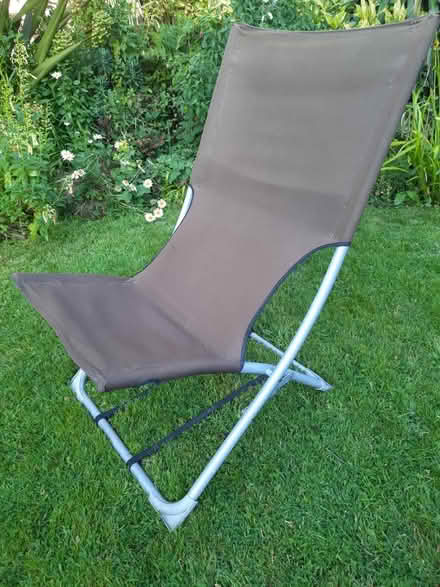 Photo of free Folding canvas garden chair (Desford LE9) #1