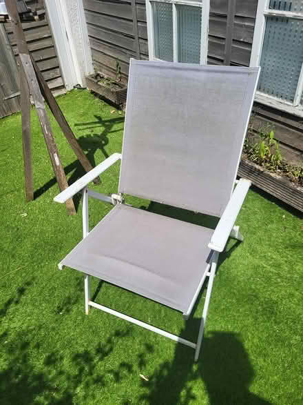 Photo of free 6 patio chairs (L36) #3
