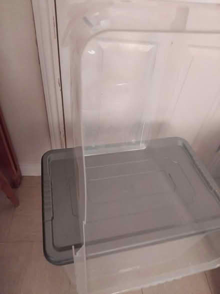 Photo of free 2 x 50ltr plastic storage bins used (GU34 Medstead) #4