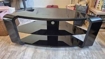 Photo of free Black TV cabinet (Newhaven EH6) #1
