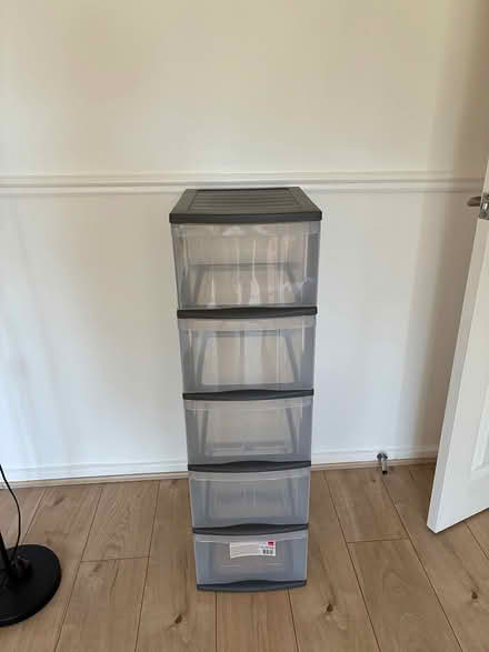Photo of free Set of plastic drawers (Dunstable, Bedfordshire) #1