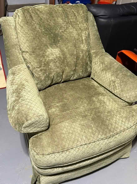 Photo of free Upholstered armchair (Darien, CT) #1
