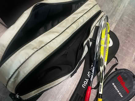 Photo of free Squash rackets and bag (Downingtown - E Caln) #2