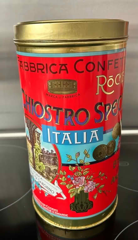 Photo of free Empty Amaretti tin (L26 Liverpool) #2