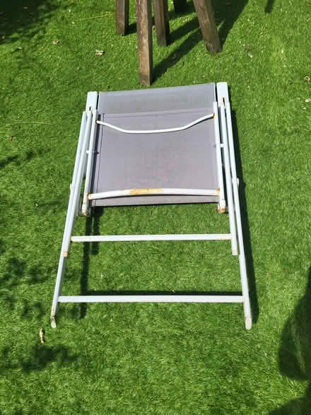 Photo of free 6 patio chairs (L36) #1