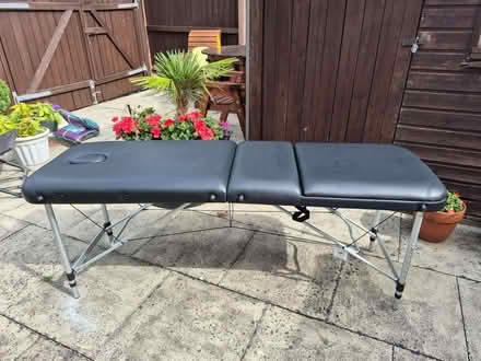 Photo of free Massage bed and oil filled radiator (Moss Side PR26) #2