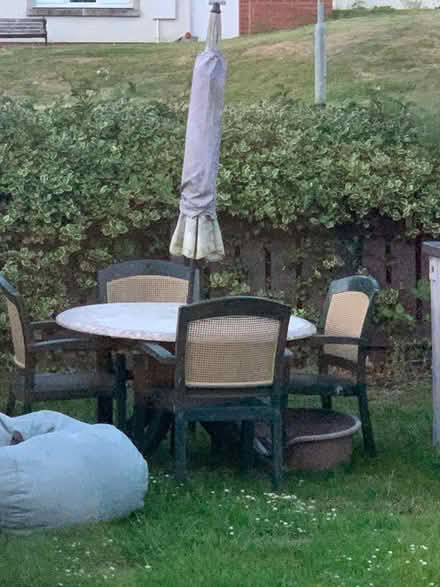 Photo of free Garden table and chairs (Embleton, Alnwick) #1