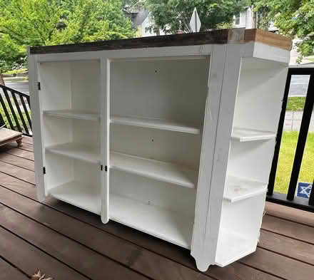 Photo of free Antique Kitchen Glass Door Cabinet (Brookland, DC) #4
