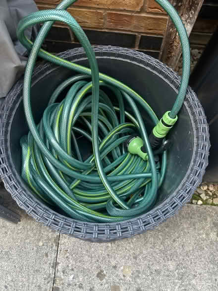 Photo of free Long garden hose with adapter (Swindon SN25) #1
