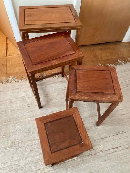 Photo of free Nest of 4 tables (Settle) #1