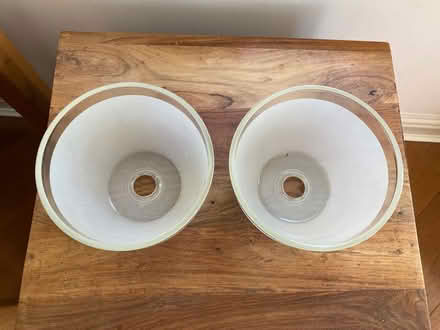Photo of free Frosted glass light shades (SG5 Fairfield) #4