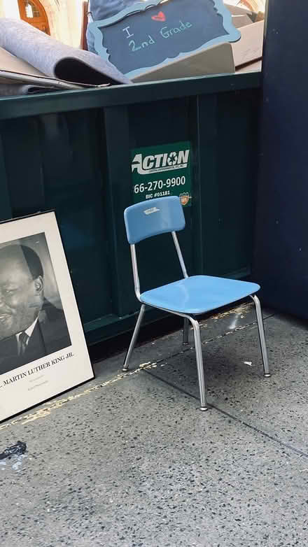Photo of free Curb notice: pics, chair, board (Washington Hts 10033) #2