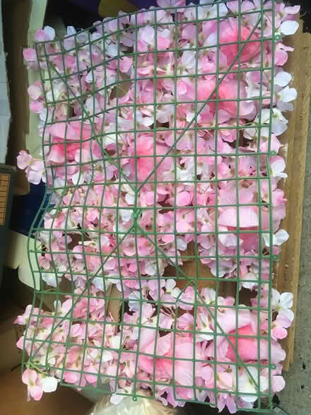 Photo of free fabric roses (Walthamstow) #2